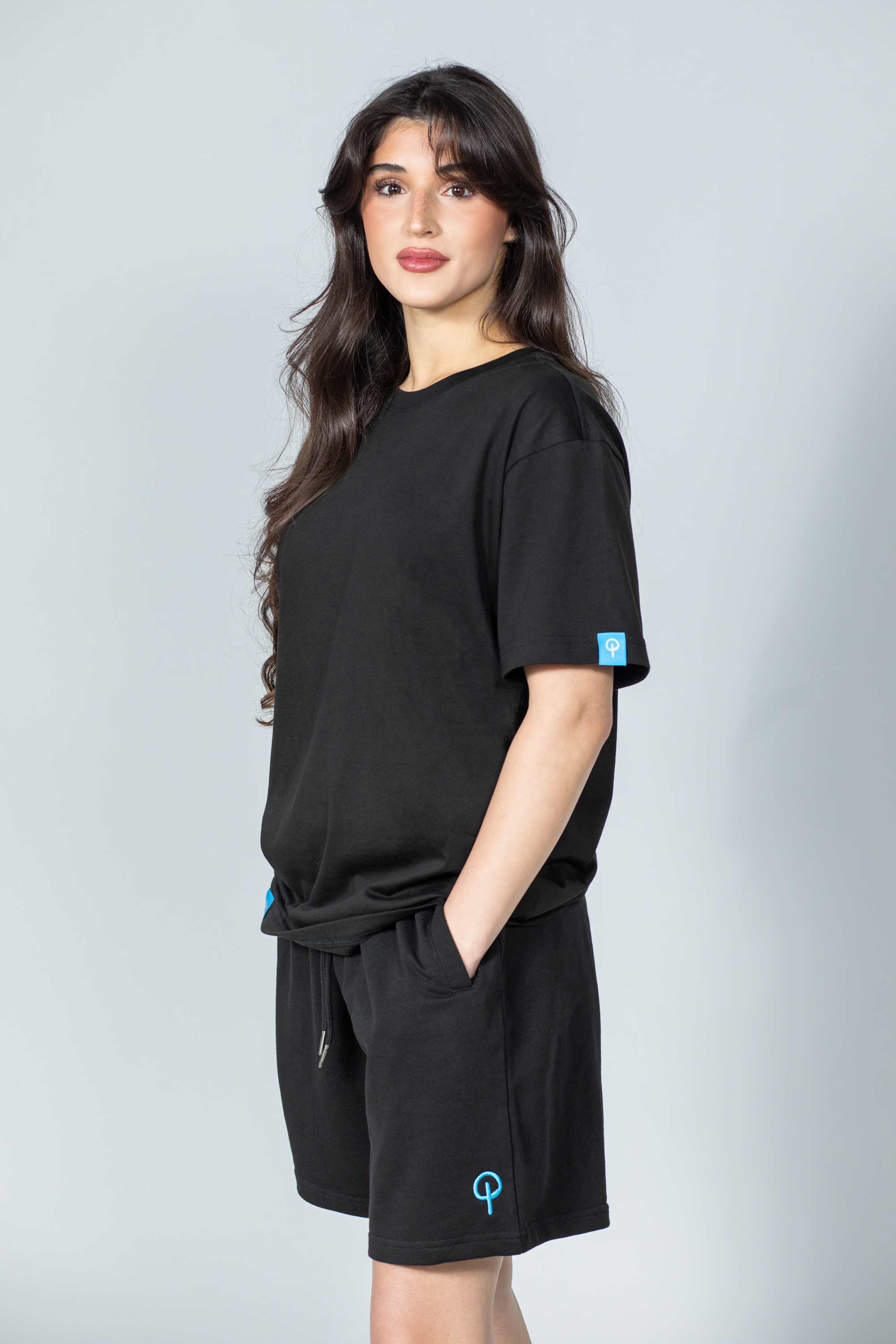 Womens Shorts - Black Edition | Blue