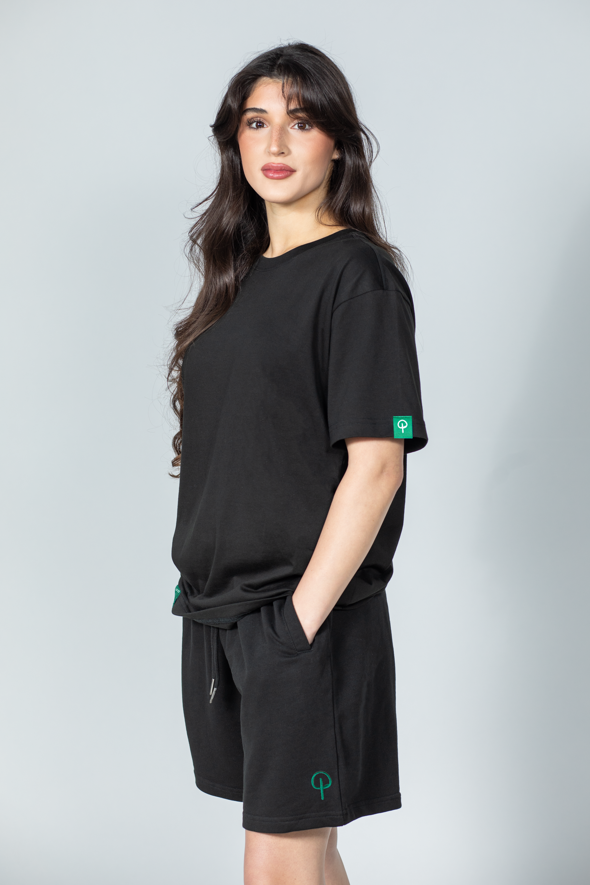 Womens Shorts - Black Edition | Green