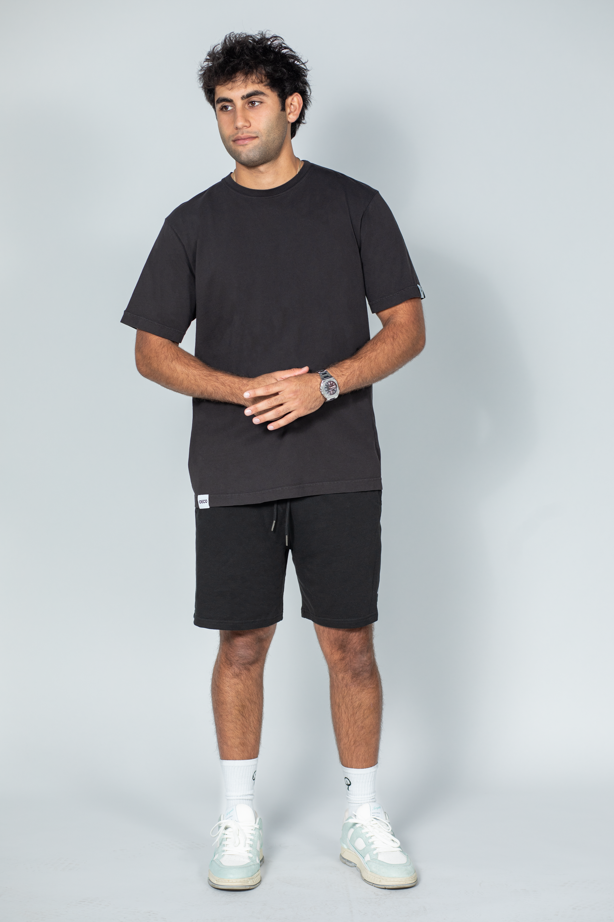 Mens Shorts - Black Edition | White