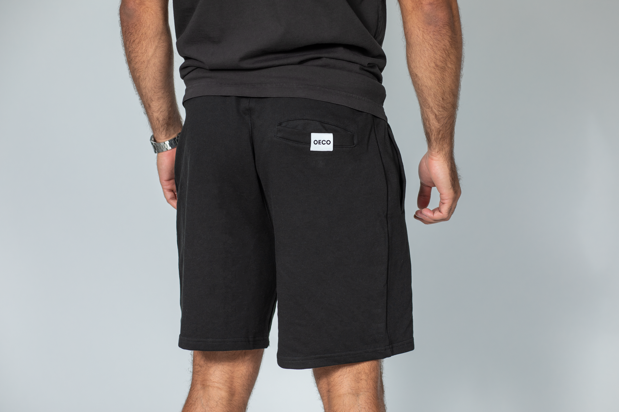 Mens Shorts - Black Edition | White