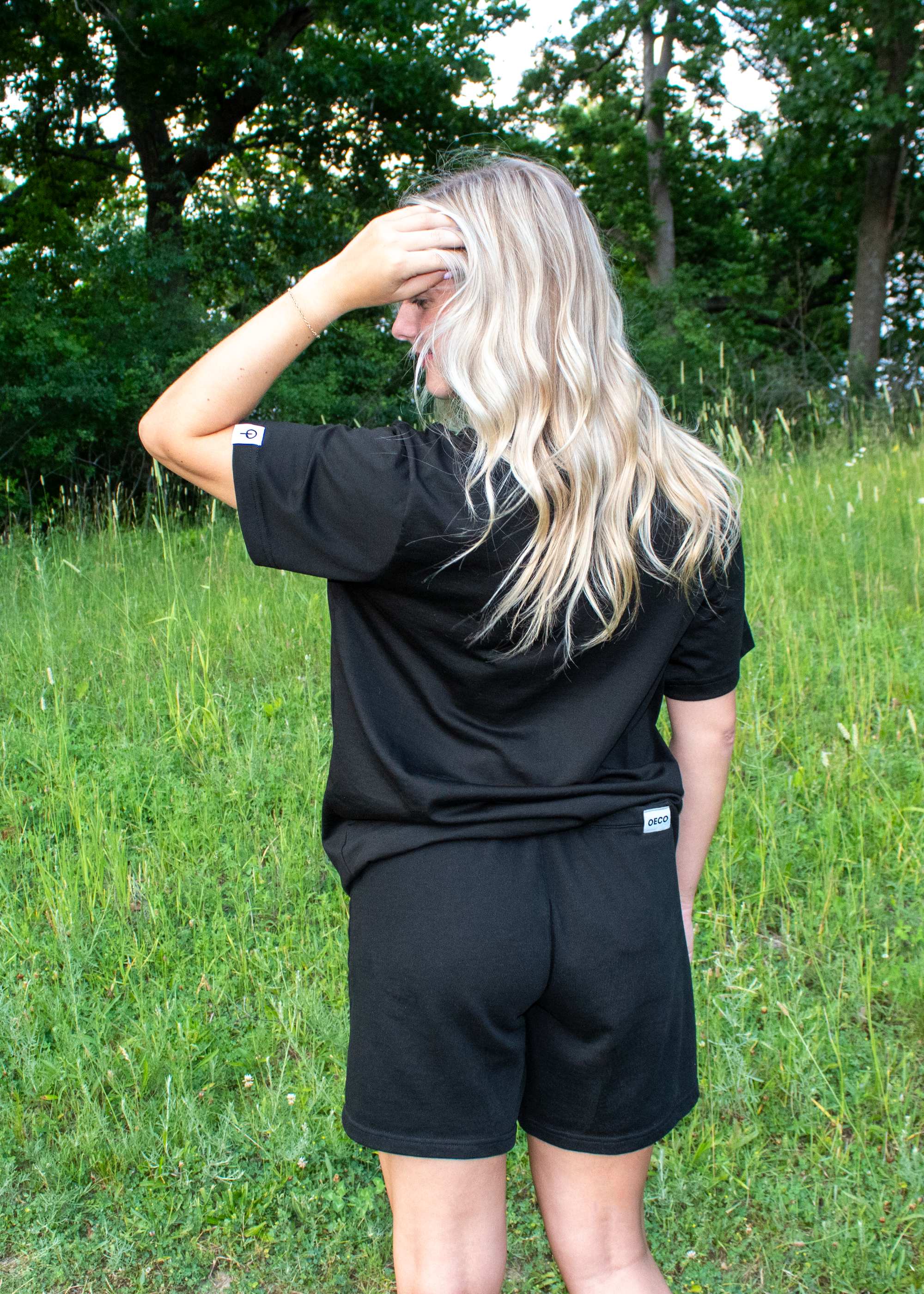 Womens Shorts - Black Edition | White