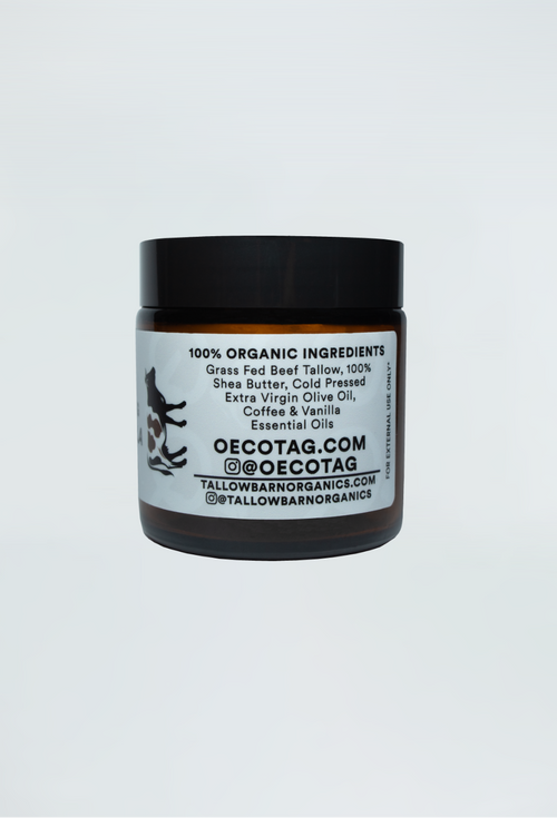 Body Balm Tallow Moisturizer - Coffee + Vanilla
