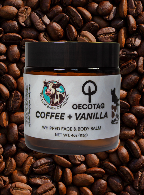 Body Balm Tallow Moisturizer - Coffee + Vanilla